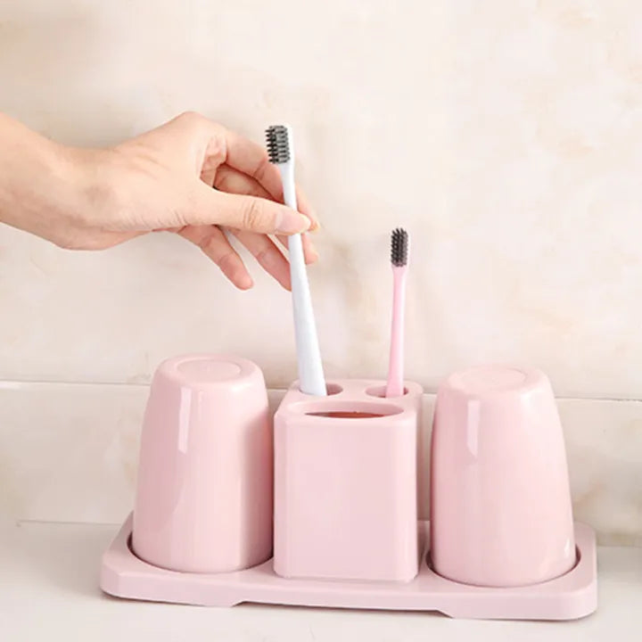 Premium Travel Toothbrush Kit Case – Minimalist 2-in-1 Storage