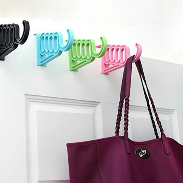Multi‑Functional 4‑Hole Clothes Hanger – Closet Space Saver Hook