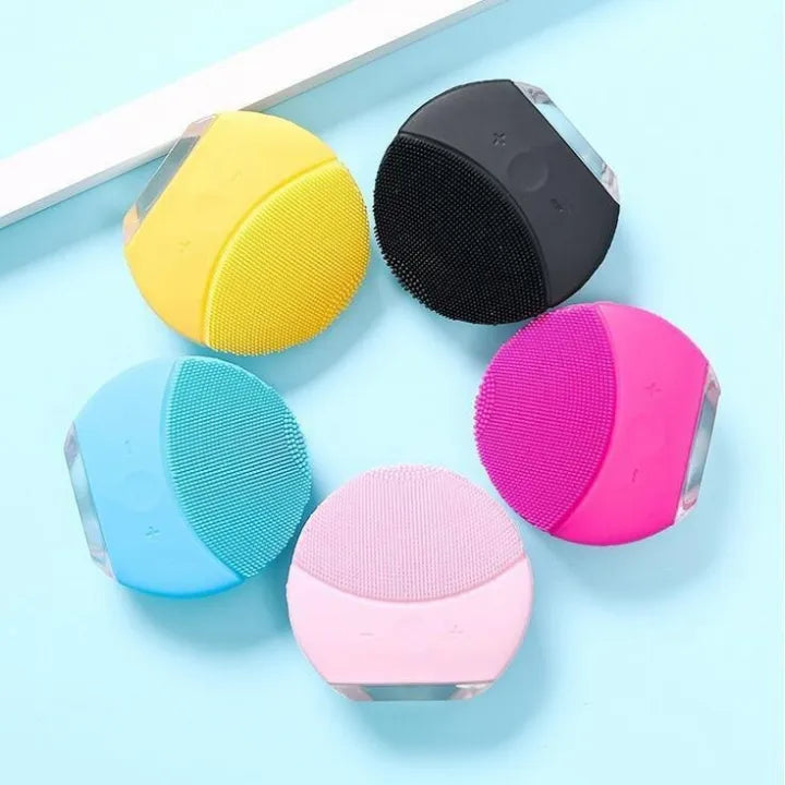 Waterproof Face Cleansing Brush – Sonic Silicone Massager