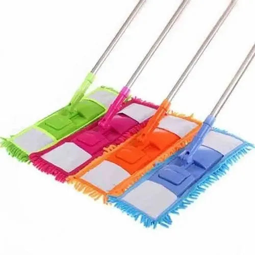 Microfiber Flat Mop – Versatile Wet & Dry Floor Cleaning Solution