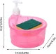 2-in-1 Kitchen Sink Organizer with Soap Dispenser π§½ β Sponge Holder & Liquid Soap Pump Bottle