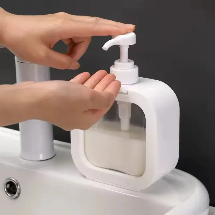 300/500ML Refillable Soap Dispenser – Kitchen & Bathroom Pump Bottle