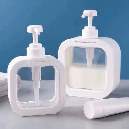 300/500ML Refillable Soap Dispenser – Kitchen & Bathroom Pump Bottle