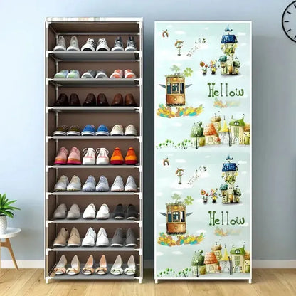 Shoe Storage Cabinet – Space Saving Entryway Organizer