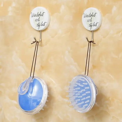 Silicone Hair Wash & Scalp Massage Brush