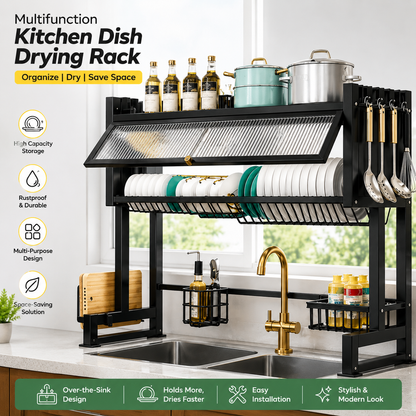 Multifunction Kitchen Dish Drying Rack