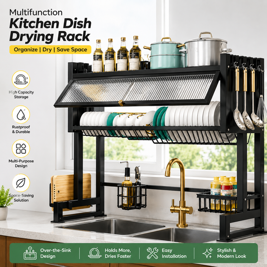 Multifunction Kitchen Dish Drying Rack