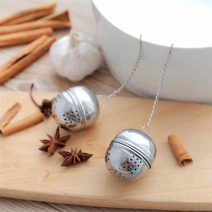 Stainless Steel Tea Strainer – Herbal & Spice Infuser Tool
