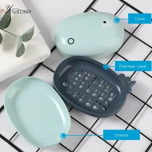 Waterproof Travel Soap Box – Portable Leak-Proof Container