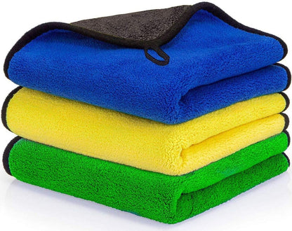 Premium Microfiber Car Cleaning Towel – Ultra Soft, Super Absorbent