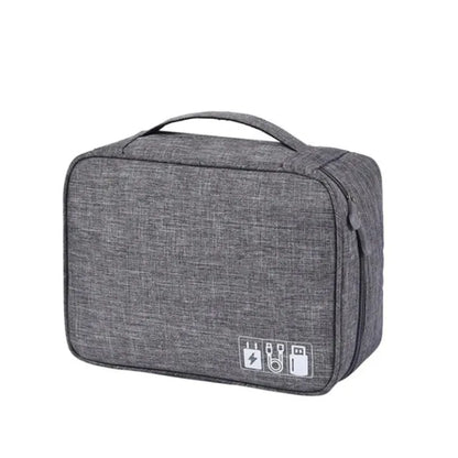 Electronic Accessories Organizer Travel Bag | Waterproof Cable Storage Case