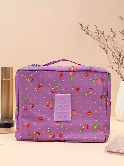Travel Hanging Toiletry Bag – Waterproof Cosmetic Organizer for Women