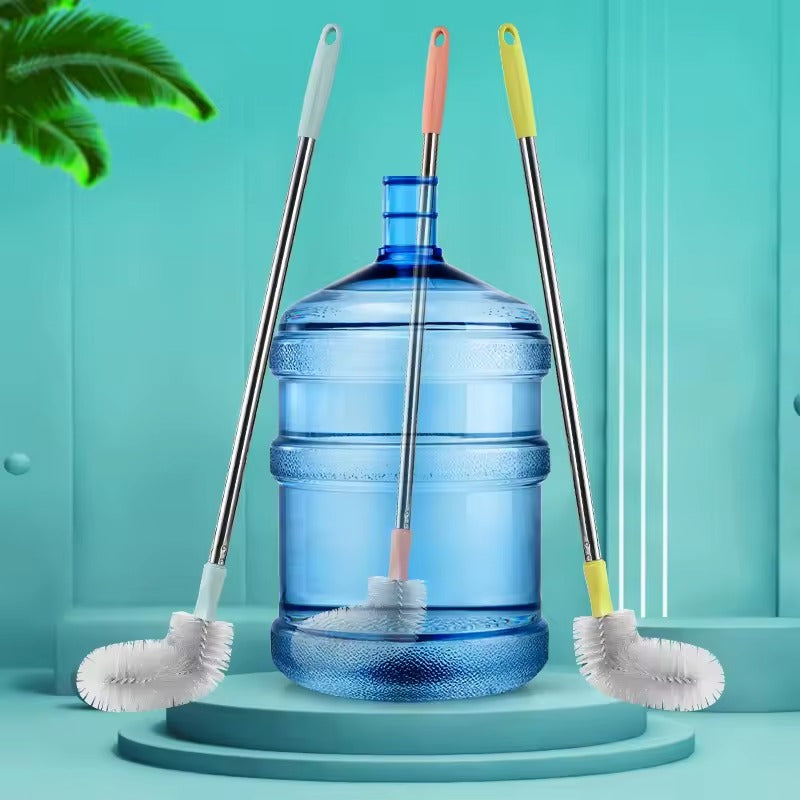 Water Dispenser Cleaning Brush with Stainless Steel Rod – Bucket & Bottle Cleaner