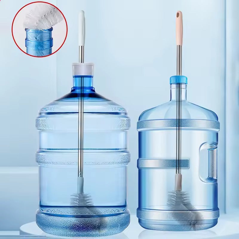 Water Dispenser Cleaning Brush with Stainless Steel Rod – Bucket & Bottle Cleaner