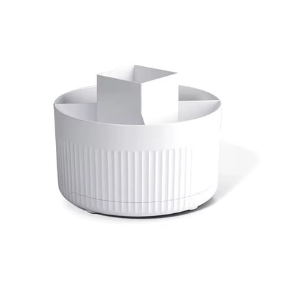 360° Rotating Makeup Brush Holder – Table Top Cosmetic Storage Organizer