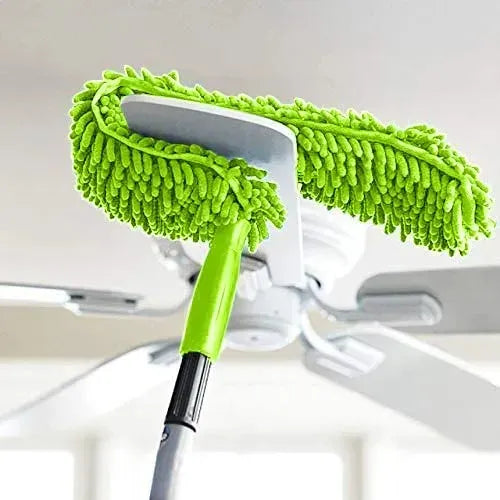 Feather Duster, Washable Anti Static Duster with Soft Microfiber for Cleaning Tool