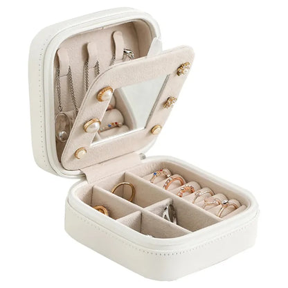 Portable Jewellery Organizer Box – Rings, Earrings & Hair Accessories