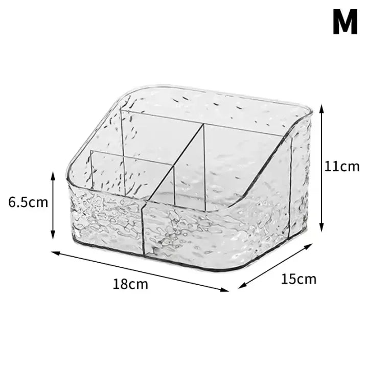 Large Transparent Makeup Storage Box – Cosmetic Organizer