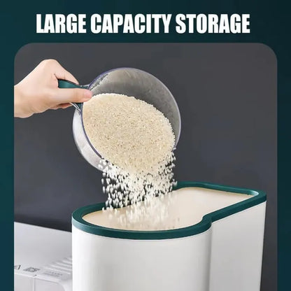 Automatic Rice Dispenser Storage Container – Moisture-Proof Sealed Grain