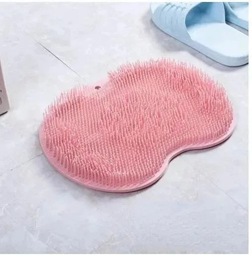Silicone Body Scrubber Bath Brush – Back Massage & Exfoliating Shower Brush