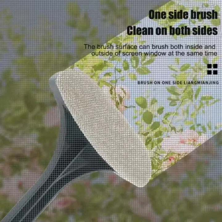 Window Screen Cleaning Brush – Multi-Purpose Mesh Screen Cleaner Tool