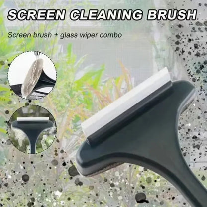 Window Screen Cleaning Brush – Multi-Purpose Mesh Screen Cleaner Tool
