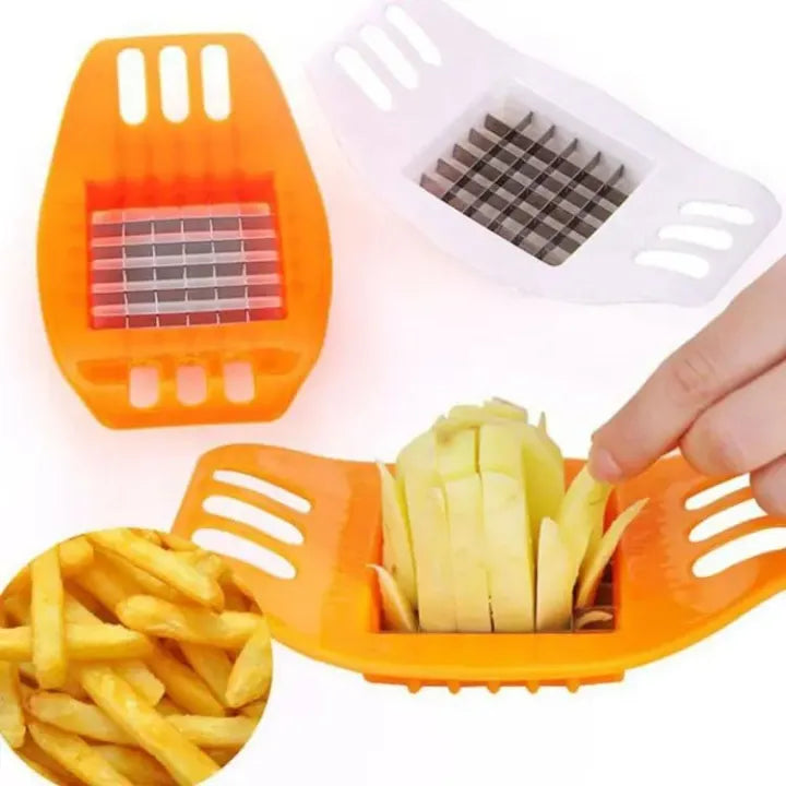 Manual Potato Chips Cutter – Stainless Steel Chipper Tool