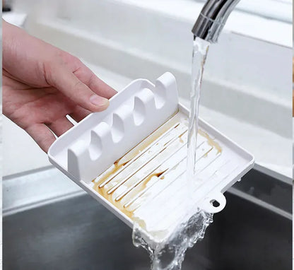 Spoon & Lid Holder – Kitchen Utensil Rest Stand