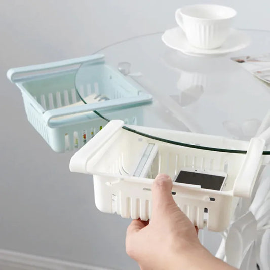 3PCS Fridge Storage Rack – Expandable Food Organizer Tray