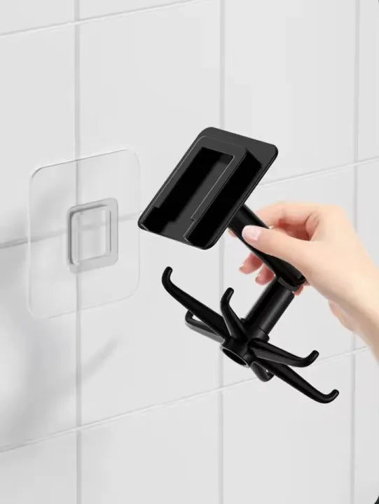 360 Rotating Hook – Punch Free Kitchen Wall Hanger