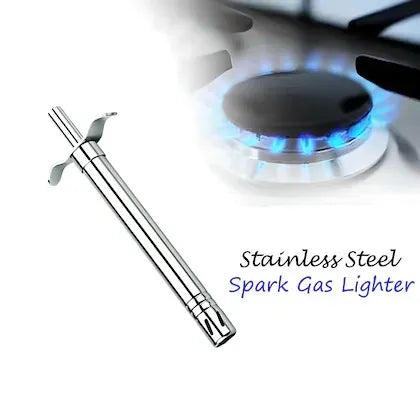 Stainless Steel Spark Lighter – Gas Stove Igniter Tool