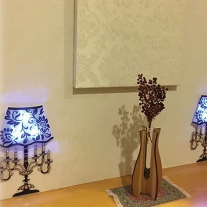 Decorative LED Lamp Wall Sticker – 3D Glow Wall Decal for Bedroom & Living Room Interior Decor