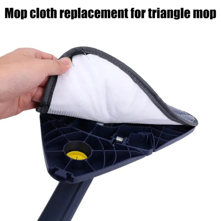 Triangular Microfiber Mop Pads – High-Performance Twist & Squeeze