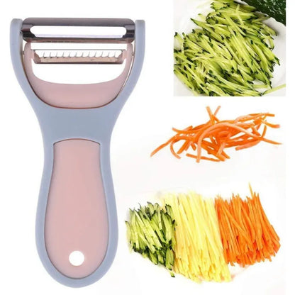 Julienne Vegetable Peeler – 2‑in‑1 Cutter & Grater Tool