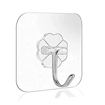10PCS Sticky Hooks – Waterproof Wall & Ceiling Hook Set