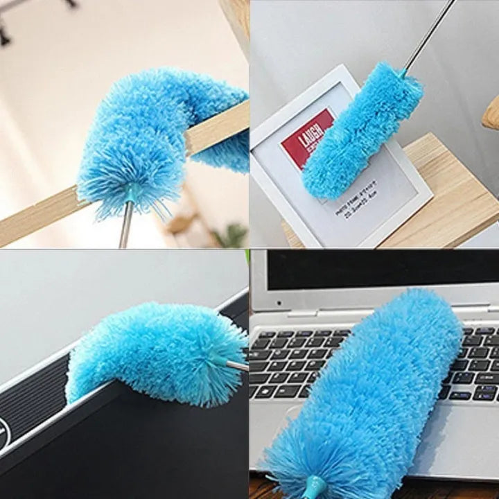 Feather Duster, Washable Anti Static Duster with Soft Microfiber for Cleaning Tool
