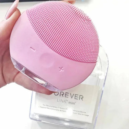 Waterproof Face Cleansing Brush – Sonic Silicone Massager