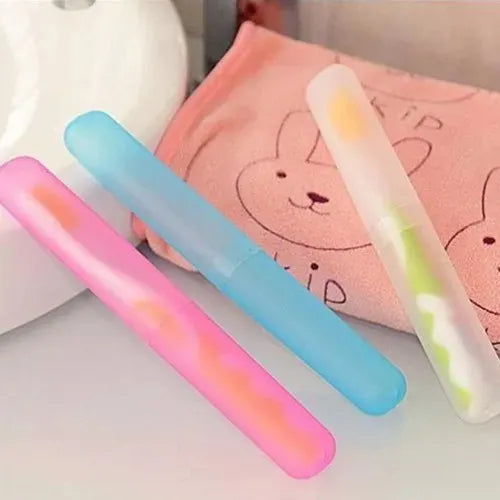 Pack of 2 Portable Toothbrush Protector Cases