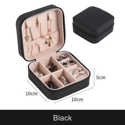 Portable Jewellery Organizer Box – Rings, Earrings & Hair Accessories