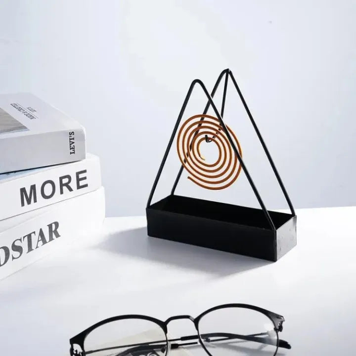 Mosquito Coil Holder, Iron Mosquito Coil Holder (Triangle)