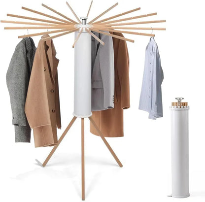 Octopus 360° Rotating Clothes Drying Rack – 16-Arm Space-Saving Airer