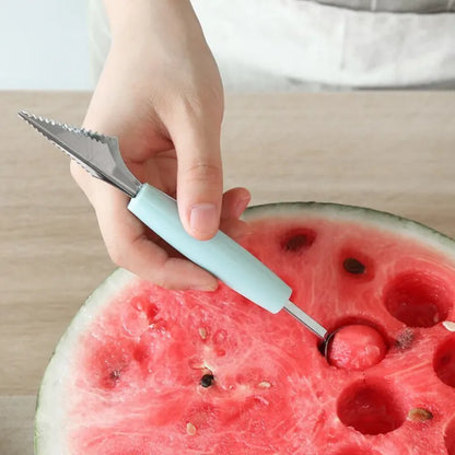 Fruit Slicer Tool Set – Melon Spoon & Carving Knife