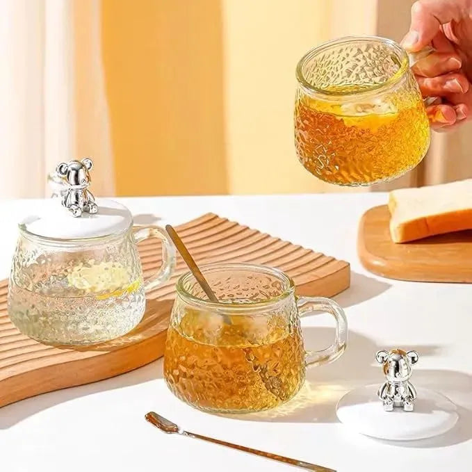 400ml glass mug