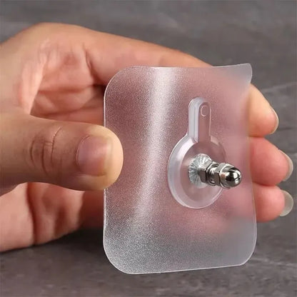 5PCS Wall Adhesive Hooks – Screw Free Hanging Hook Set