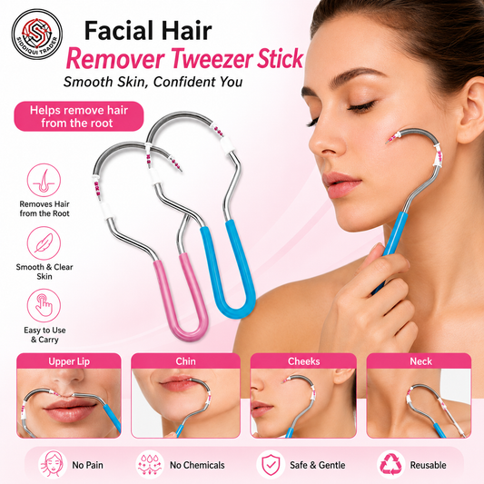 Facial Hair Remover Tweezer Stick