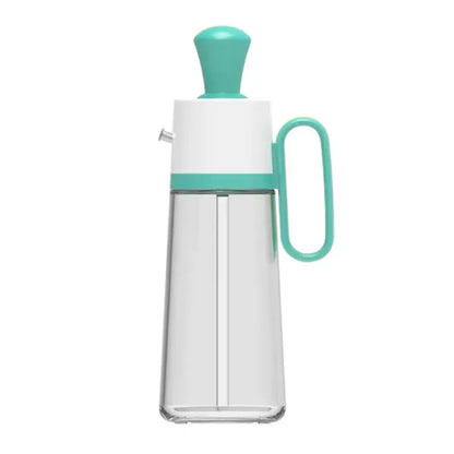 2 in 1 Glass Oil Bottle with Brush – BBQ & Baking Oil Dispenser
