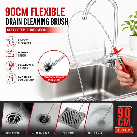 Flexible Wire Drain Cleaning Brush