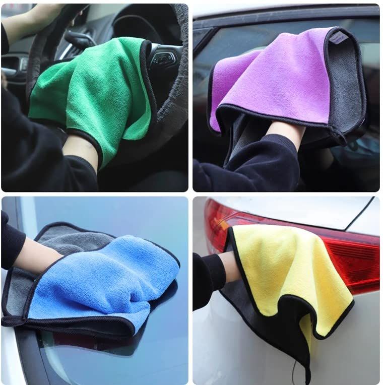 Premium Microfiber Car Cleaning Towel – Ultra Soft, Super Absorbent