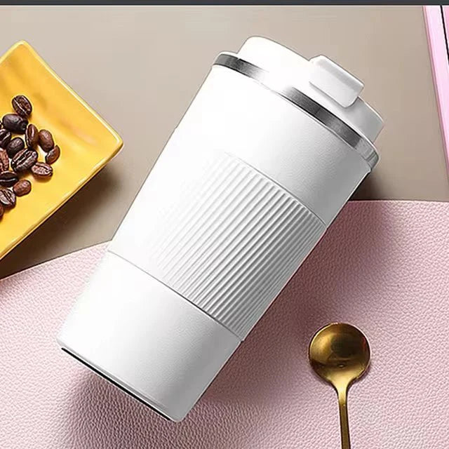 Stainless Steel Vacuum Insulated Travel Mug | Leakproof Coffee Tumbler