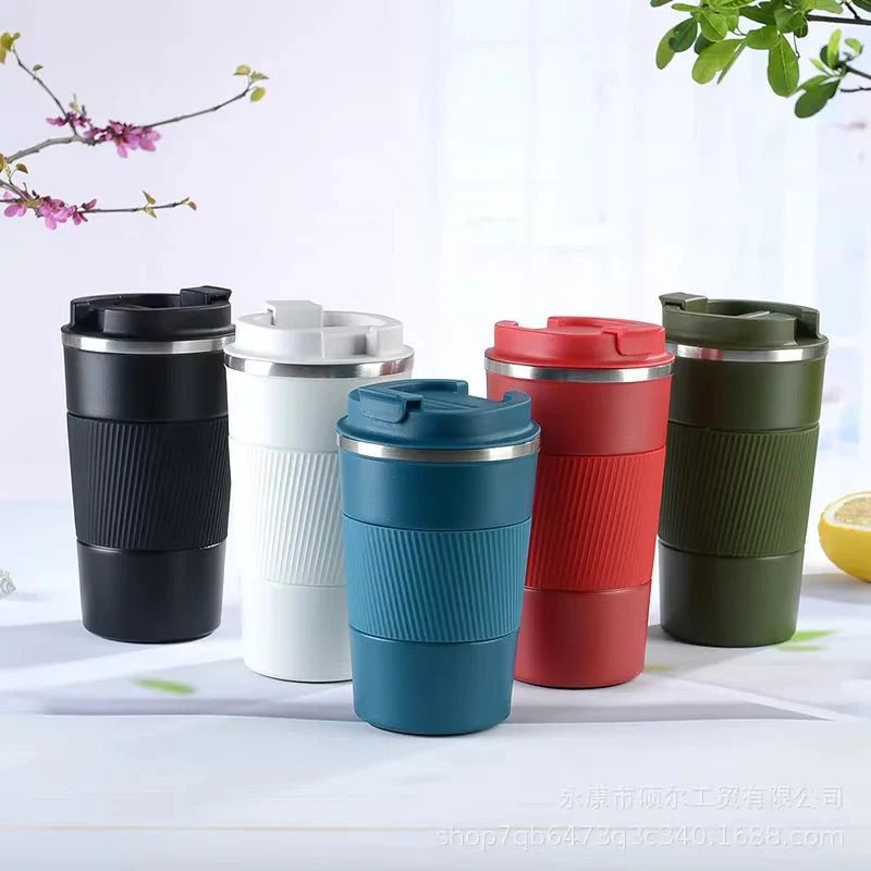 Stainless Steel Vacuum Insulated Travel Mug | Leakproof Coffee Tumbler